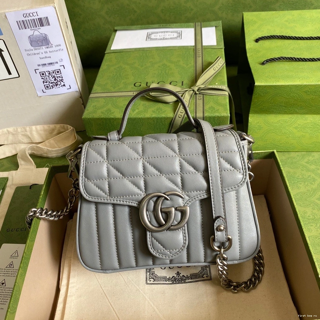 Top Marmont GUCCI Bag Handle Mini GG 0730